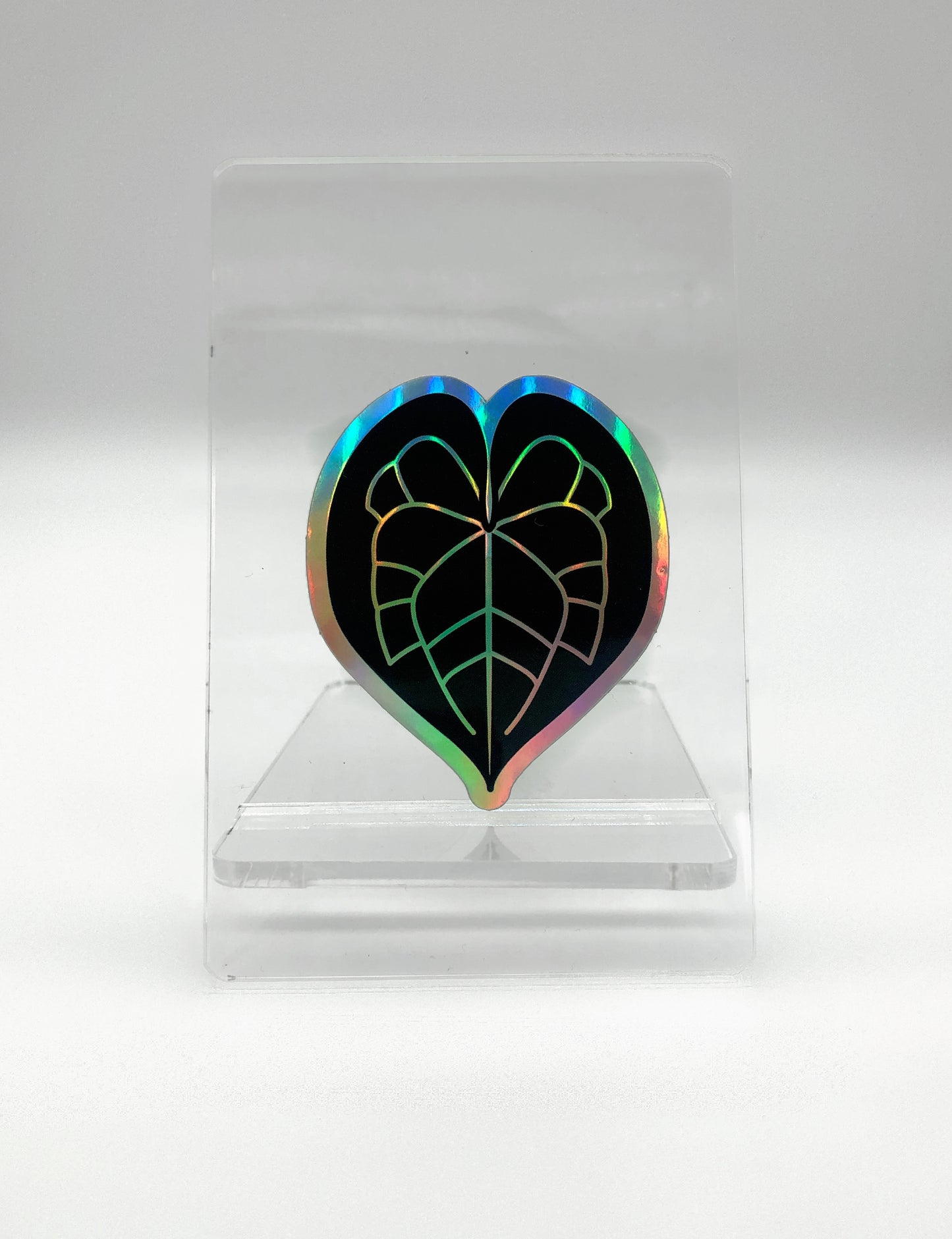 Anthurium Clarinervium Holographic Sticker