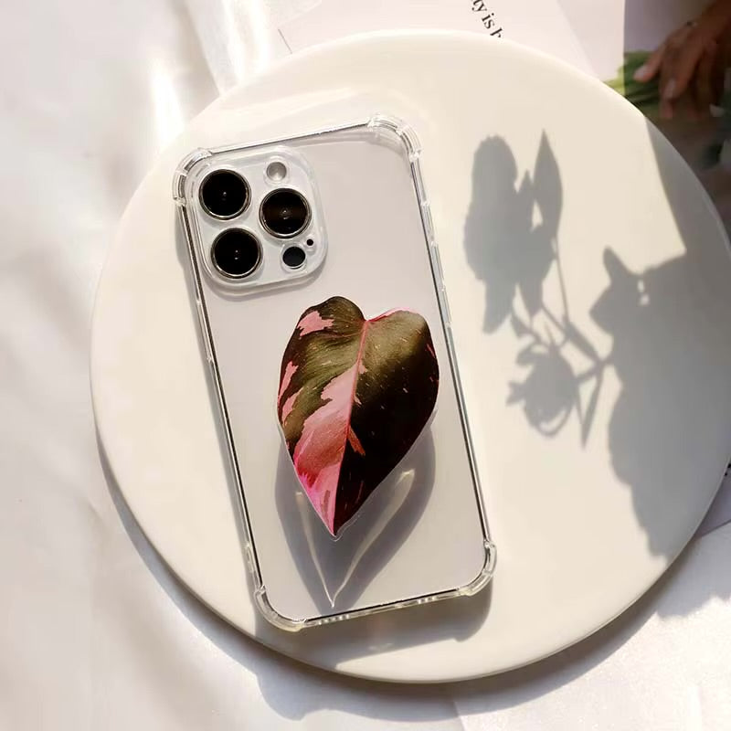 Phone Grip Philodendorn Pink Princess